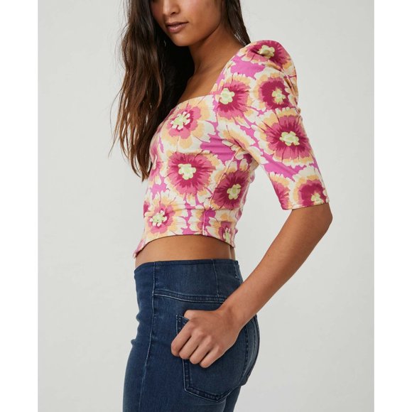 NWT Free People Give Me More Top / Pop Combo - Picture 2 of 6